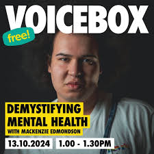 I'm extremely excited to be speaking at Cheltenham Festivals VOICEBOX  talking all things mental health. Drawing upon lived experience and my time  working within the mental health sector. Thinking…
