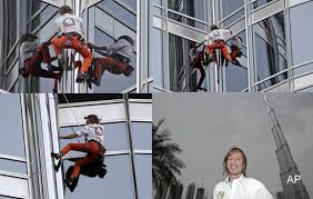 The burj khalifa opens on 4 january, 2010 as part of a new flagship development, downtown dubai. French Spiderman Scales World S Tallest Tower In Dubai World News India Tv