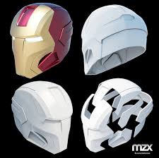 Mark 16 Helmet 3d Printable Iron Man Helmet Iron Man Iron Man Cosplay
