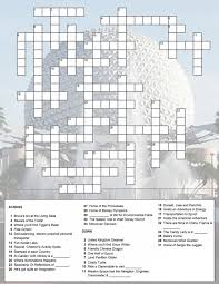 Epcot Crossword Puzzle Disney Activities Epcot Disney World Trip