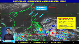 Live weather warnings, hourly weather updates. Public Weather Forecast Issued At 4 00 Am March 10 2021 Youtube