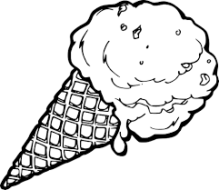 Le cornet de glace ou cornet de crème glacée est une pâte gaufrée qui vous permet de mange. Coloriage Cornet Glace A Imprimer Sur Coloriages Info