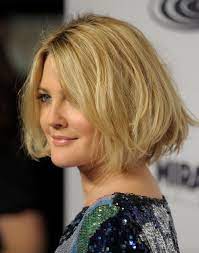 Drew Barrymore S Hair Evolution Drew Barrymore Short Hairstyle Shaggy Bob Haircut Wavy Bob Haircuts Bob Hairstyles