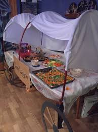 Chuck Wagon Table Western Birthday Party Western Theme Party Cowboy Party
