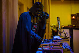 Star wars wedding photo booth. Darth Vader Is In Demand At Summer Weddings Wsj