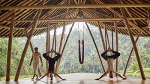 bali resorts antigravity yoga at four