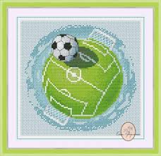 Maybe you would like to learn more about one of these? Soccer Football Cross Stitch Pattern