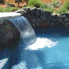 Transform your space with the fluid harmony of a custom water feature, made from the finest materials and with the utmost care. Sheer Descent Cascade Jandy
