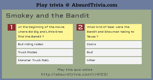 That film's success was followed by smokey and the bandit ii (1980) and smokey and the bandit part 3 (1983). Pleowim Pp6c1m