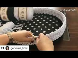 crochet panosundaki pin