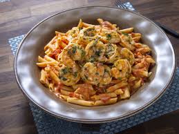Pasta With Vodka Sauce And Shrimp Recipe Food Network Recipes Vodka Sauce Vodka Pasta