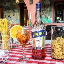When The Moon Hits Your Eye Like A Big Pizza Pie That S Amore Tonight S Cocktail The Aperol Spritz Aperolspritz Cocktail Aperol Spritz Aperol Big Pizza
