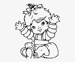 Color pictures, email pictures, and more with these baby coloring pages. Cute Baby Coloring Pages For Girls Png Image Transparent Png Free Download On Seekpng