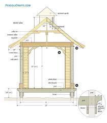 Drill pilot holes and insert 3 1/2″ galvanized screws into the 4×4 posts. 10 10 Diy Square Gazebo Plans Blueprints For Beautiful Summerhouse