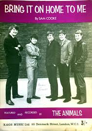 Bring It On Home To Me By The Animals Sheet Music Vintage Sheet Music Music Covers Sheet Music