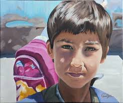 My oil painting of Corton Candy