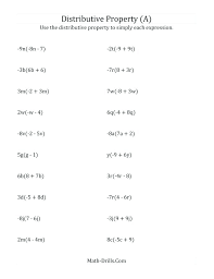 Want to help support the site and remove the ads? Distributive Property Words Problems Worksheets Multiplication Sumnermuseumdc Org