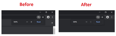 Zoomhow to zoom in and out in google chrome tutorial. Google Chrome 86 Omnibox Disables Zoom In Out Buttons At Max Min Levels
