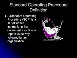 Sop, work instruction, & procedures. Ppt Standard Operating Procedures Powerpoint Presentation Free Download Id 195123