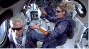 Branson was at the edge of space, around 80 kilometers up. Wmv 7ipyepymzm