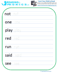 Grade 1, 2, and 3. Free Dolch Pre Primer Sight Words Flash Cards Worksheets And Printables