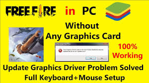 A nvidia hd graphics card. How To Play Free Fire In Pc Without Graphics Card Keyboard Mouse Graphics Card Outdated Problem Youtube