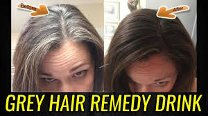 When you are dealing with. Easy Drink To Reverse Grey Hair Grey Hair Remedy Reverse Grey Hair In 30 Days 100 Natural Youtube