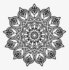 Nine silhouette images of antique lidded jars. Black And White Art Nouveau Designs Fl Design Drawing Geometrical Geometric Floral Design Transparent Png 755x750 Free Download On Nicepng