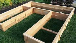 Cedar Raised Garden Bed Step By Step Plans 8ft U Shaped Garden Bed Instant Download Pdf Plans Cedar Raised Garden Beds Raised Garden Bed Plans Cedar Raised Garden