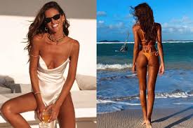 Izabel was born on 23 october 1984, in sao carlos, sao paulo, brazil. Izabel Goulart Sogna Sempre L Estate Lo Scatto Di Lady Trapp Al Mare E Bollente Foto Primapagina Calciomercato Com
