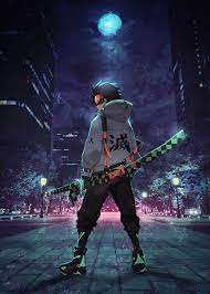 Demon Slayer Poster Print By Saiman Khan Displate In 2021 Cool Anime Wallpapers Anime Wallpaper Anime Movies