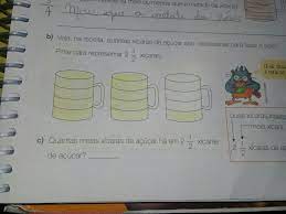Quantas Meias Xicaras De Acucar Ha Em 2 Inteiros 6 Xicaras De Acucar Brainly Com Br