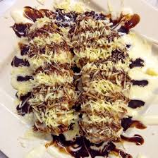 Pisang Goreng Keju Banana Fritters With Double Cheese Chocolate Makanan Dan Minuman Makanan Resep Masakan Indonesia