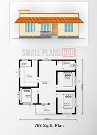Small house plans under 1,000 square feet. Five Low Budget 3 Bedroom Single Floor House Designs Under 1000 Sq Ft Small Plans Hub