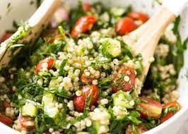 Add the couscous, stir once. Israeli Couscous Salad Recipetin Eats