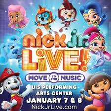 Nick Jr Live Move To The Music In 2020 Nick Jr Music Tickets Nick