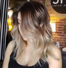 Excellent brown hair blonde strands models. Ombre Blond Braun Strahnen Highlights Haare Haarfarben Haarfarbe Blond Coole Frisuren