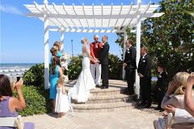 Weddings At The Shores Resort Spa In Daytona Beach Floridastories Travel At The Shores Resort Beachside Wedding Beach Wedding Wedding Reception Planning