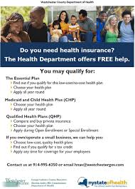 Sign up to receive our weekly newsletter every thursday не пользуетесь твиттером? Westchester County Health Department S Insurance Access Program Can Help Individuals And Families Obtain Health Insurance Through New York State S Health Marketplace Town Of Yorktown New York