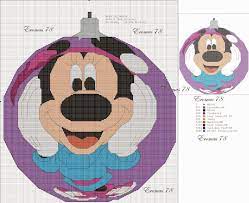 Merry christmas cross stitch patterns book: Cross Stitch Craze Mickey Mouse And Friends Christmas Ornaments Free Pattern 5 Of 5 Christmas Cross Stitch Xmas Cross Stitch Disney Cross Stitch