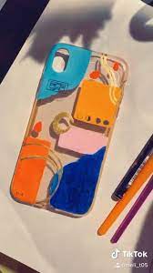 For iphone, now we have protective phone case available (with its front edge higher than screen ) everything from us is handmade of natural flowers. Phone Case Painting Idea Video Phone Case Diy Paint Diy Phone Case Design Art Phone Cases