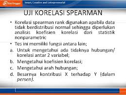 Maybe you would like to learn more about one of these? Uji Korelasi Spearman Rank Devi Angelaiana K Uji