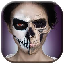 Missbrimarie halloween schminken halloween halloween. Halloween Schminke Skelett Apps Bei Google Play