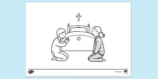 Pictures of childrens coloring pages christian and many more. Free Christian Kids Colouring Page Teacher Made