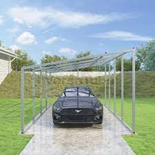 Single Slope Shelter 3 Sided Frame Only 12 X 20 X 7 9 Carport Shelter Building