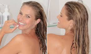 Model Natalie Roser turns up the heat as she poses for a series of raunchy  shower photos | Daily Mail Online