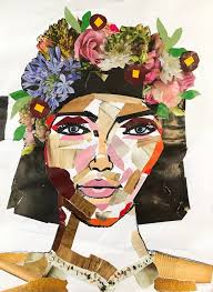 This art collage is now finished. The first photo is without the resin top  layer, the second one is the finished product. Happy with how this one  turned out.