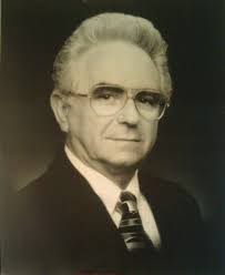 My Dad (Richard May) and my Aunt (Doris Doll May"Sis") 1945 in front of the  chair factory apartments.