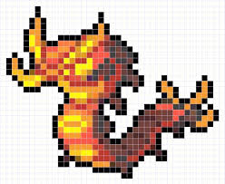 Centiskorch Sprite Patron Diseno Pixel Art Pixel Art Pokemon Pokemon Perler Beads