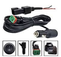 10FT Automotive Lighter Plug Portable Power Supply Adapter ...